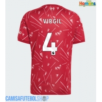Camisa de time de futebol Liverpool Virgil van Dijk #4 Replicas 1º Equipamento 2026-27 Manga Curta